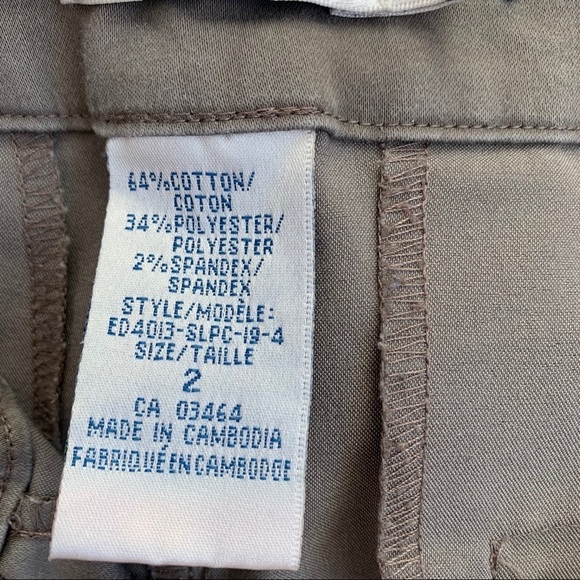 RICKIS WOMEN GRAY CAPRI SIZE 2 - Picture 4 of 5